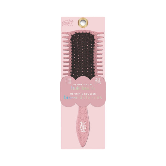 Curly Hair Brush - Pink