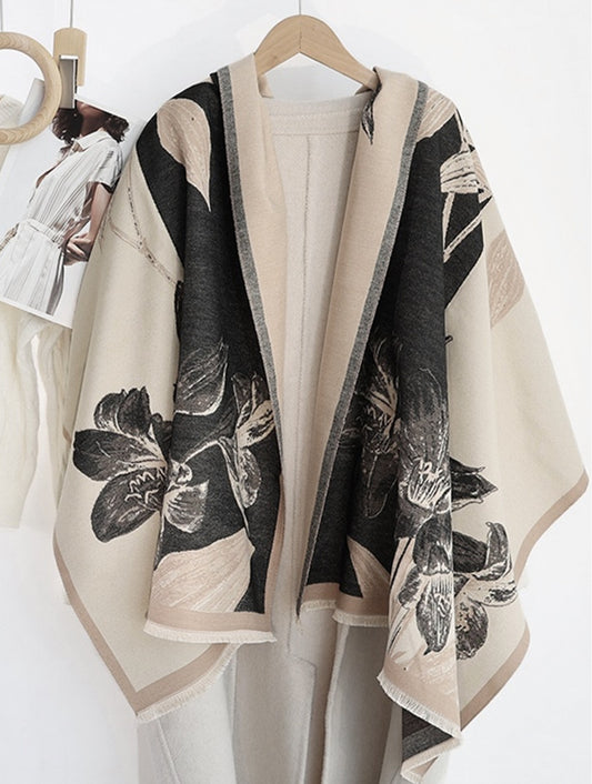 Cream Blanket Scarf