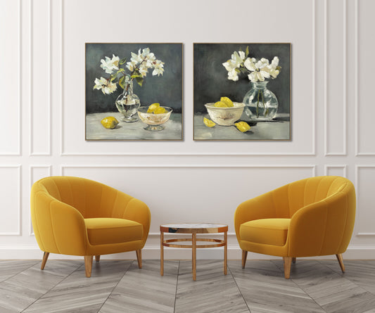 Lemon and Blooms II *Pick Up Only