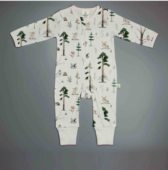 Tropical Woods Long Sleeve Sleeper