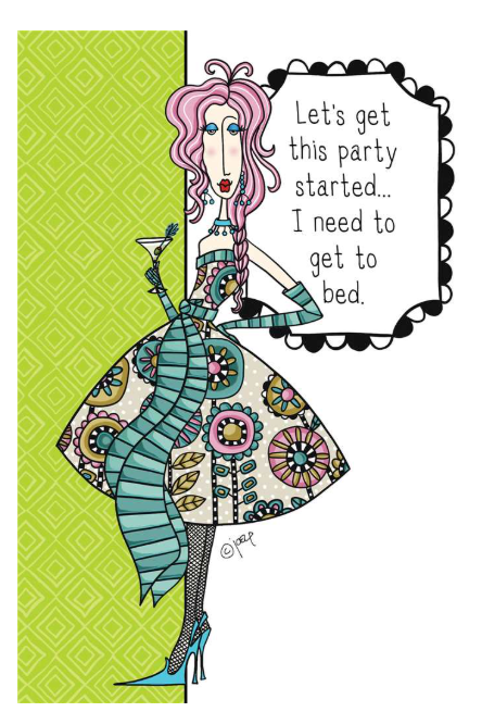 Birthday Card - Party Started