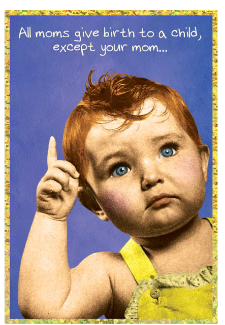 Birthday Card - Giving Birth