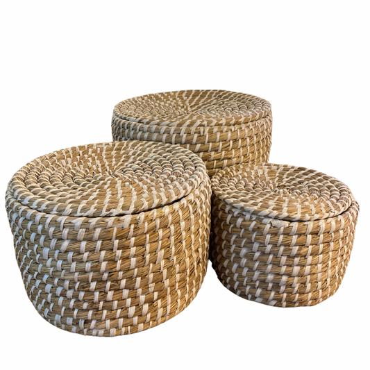 Kans Grass Baskets (3 Sizes Available)