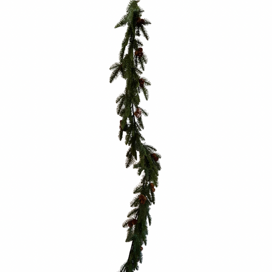 Fresh Touch Balsam Fir Garland with Pine