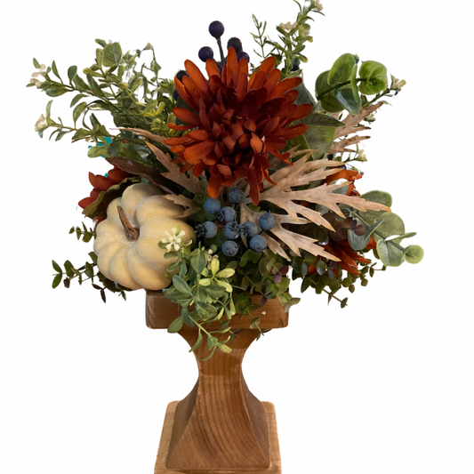 Flower Arrangement on Candle Holder *Pick Up Only
