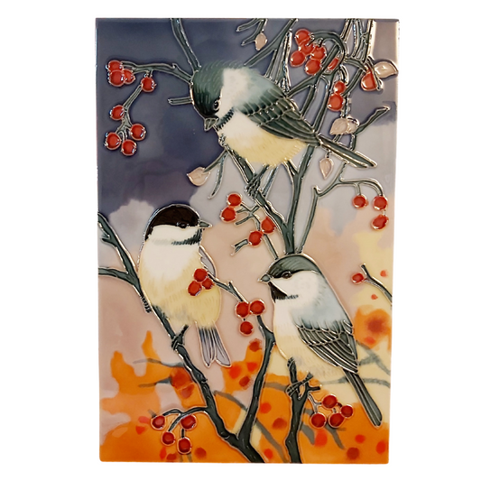 Chickadees Tile
