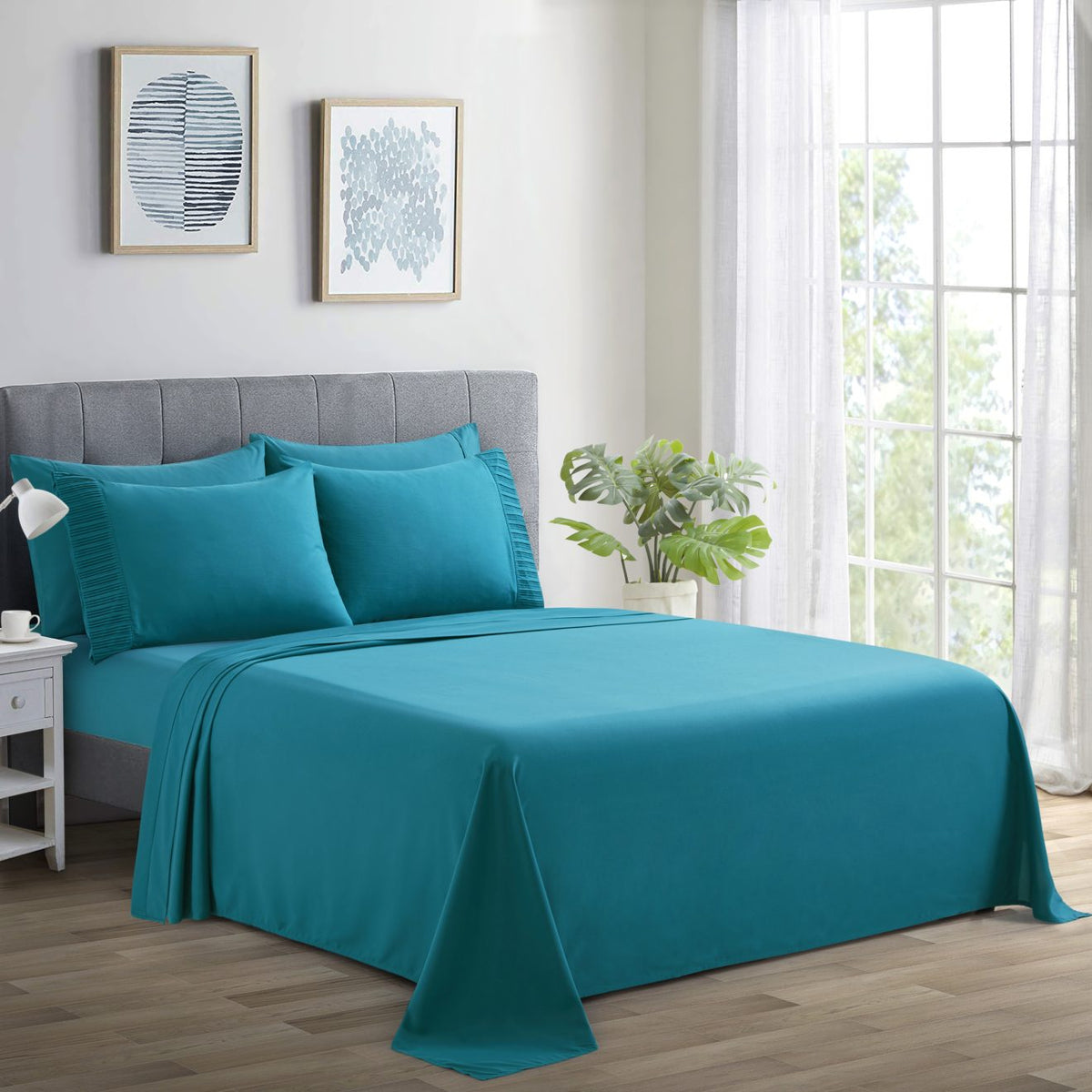 Bamboo QUEEN Sheet Set (Assorted Colours) - Joshua & Company
