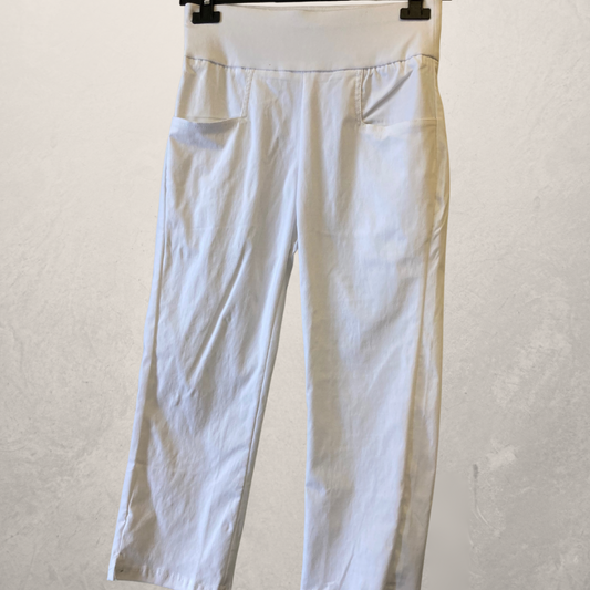 White Capri Pant
