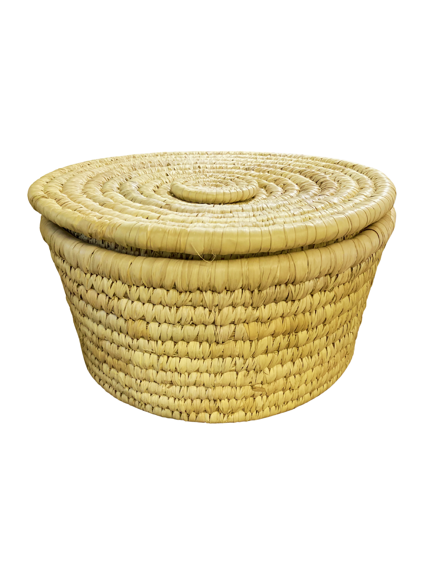 Palm Lidded Basket - Assorted Sizes