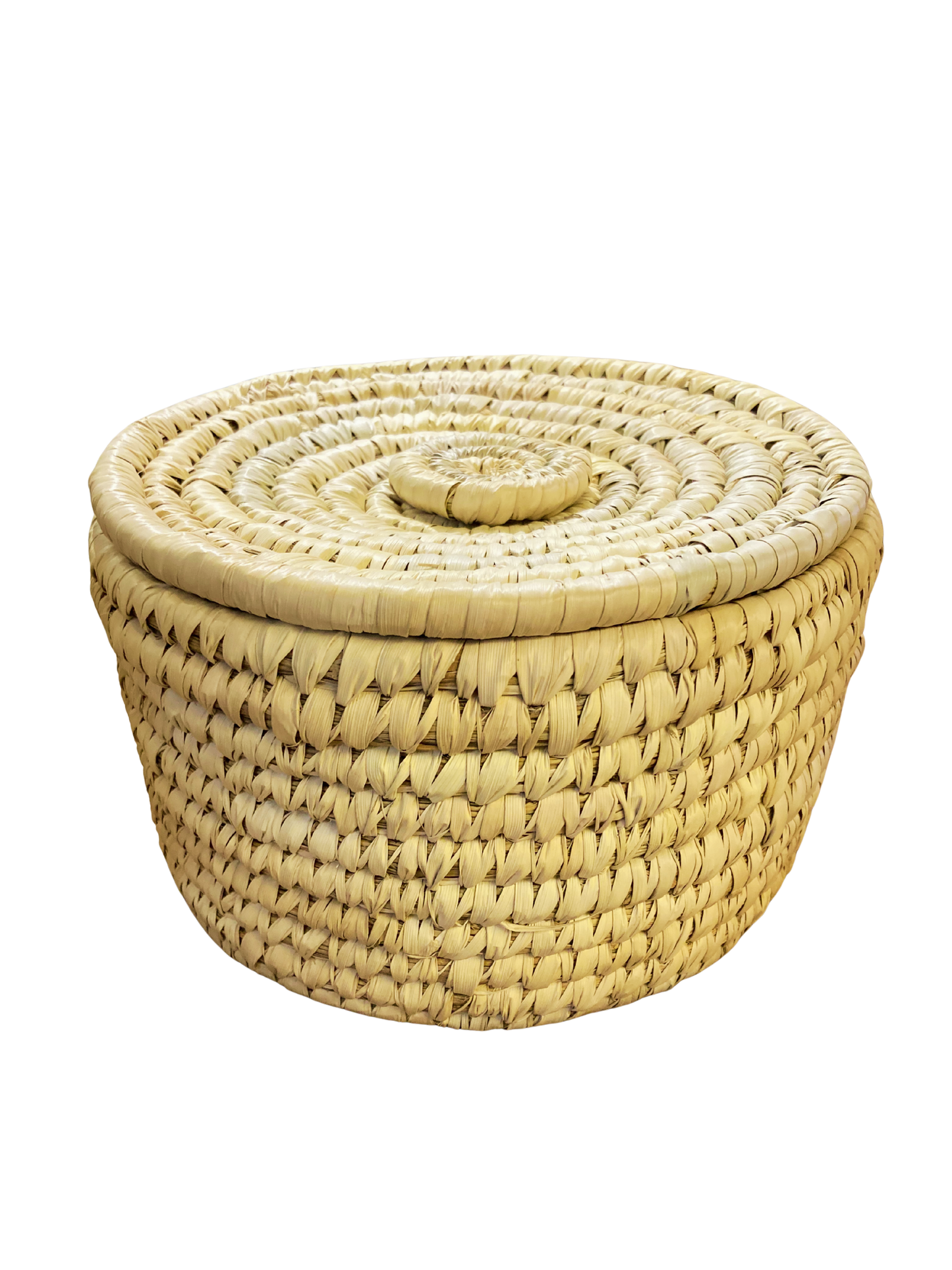 Palm Lidded Basket - Assorted Sizes