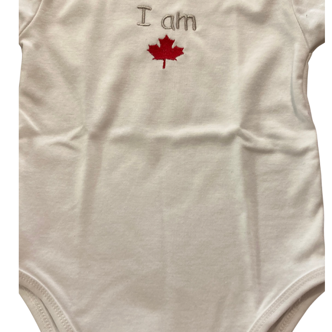 I am Canadian Onsie - Joshua & Company