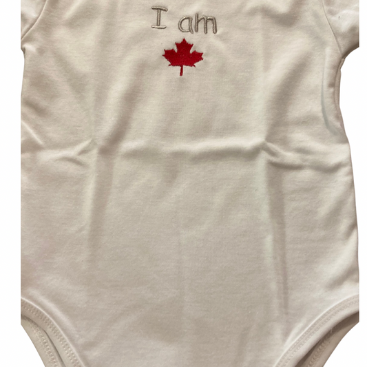 I am Canadian Onsie - Joshua & Company