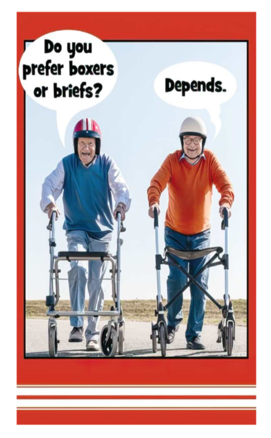 Do You Prefer Boxers or Briefs... Birthday Card