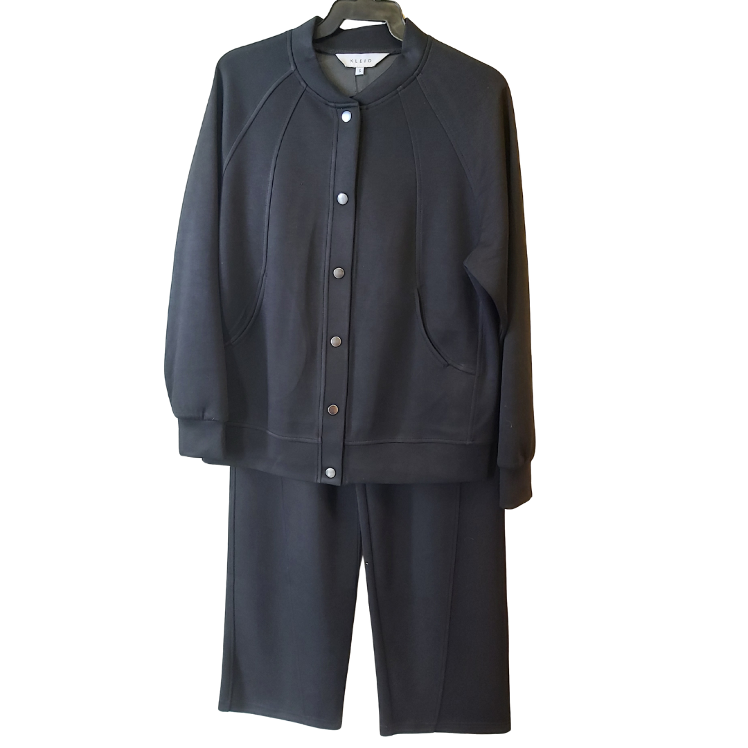Black Jacket and Pant Set - Joshua & Company