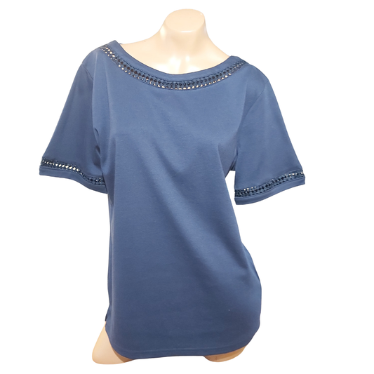 Navy TShirt - Joshua & Company