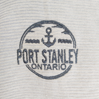 Port Stanley 1/4 Zip Ottoman's Sweatshirt - Grey