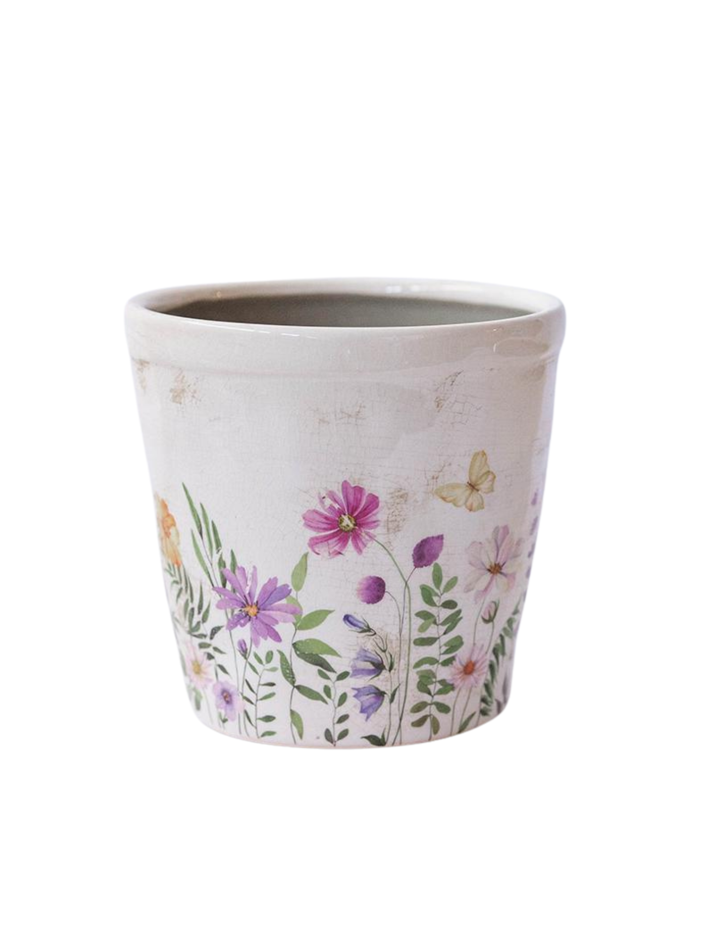 Floral Print Pot - Large