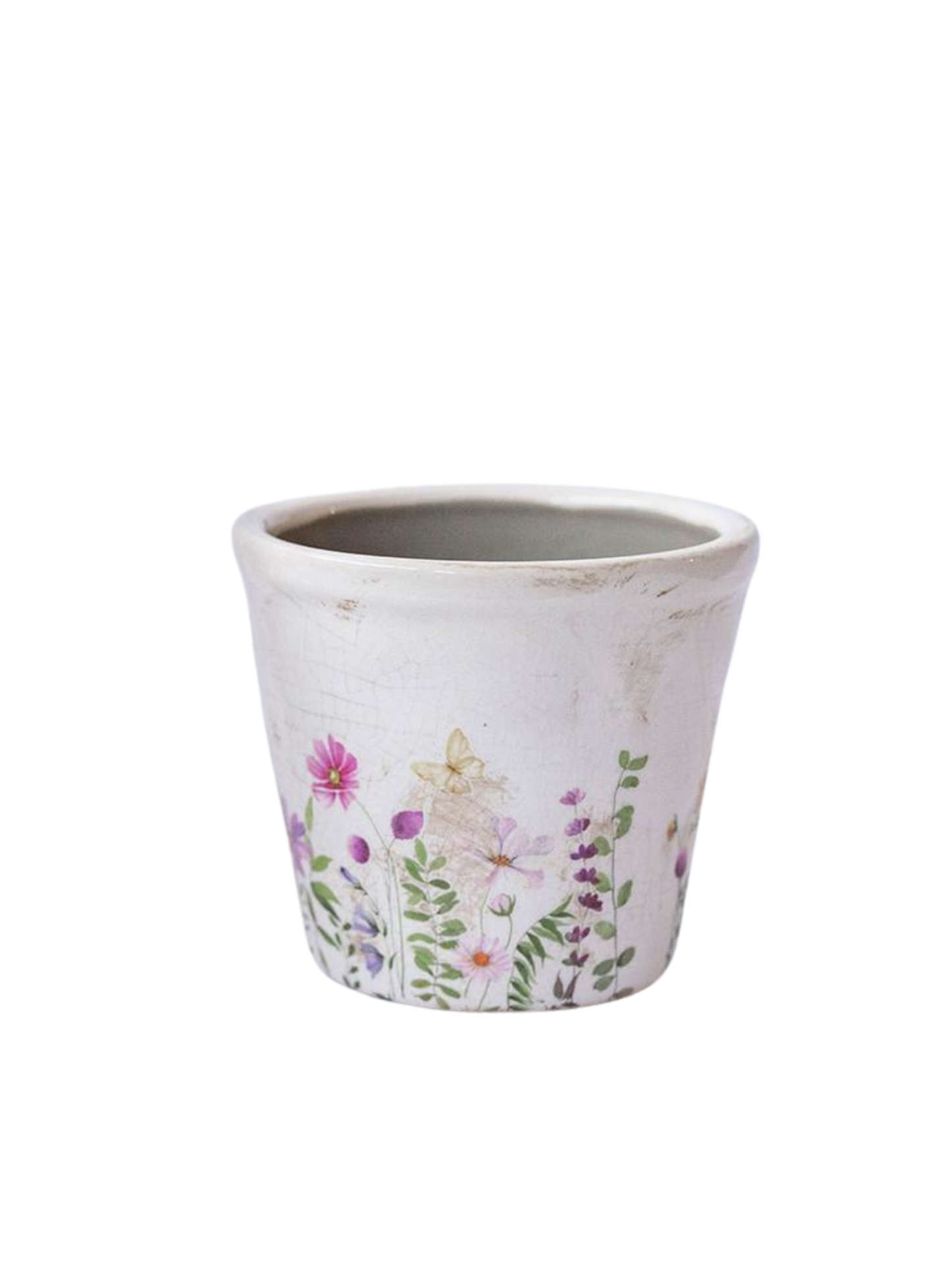 Floral Print Pot - Small