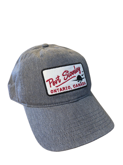 Port Stanley Chino Twill  Hat - Heather Dark Grey