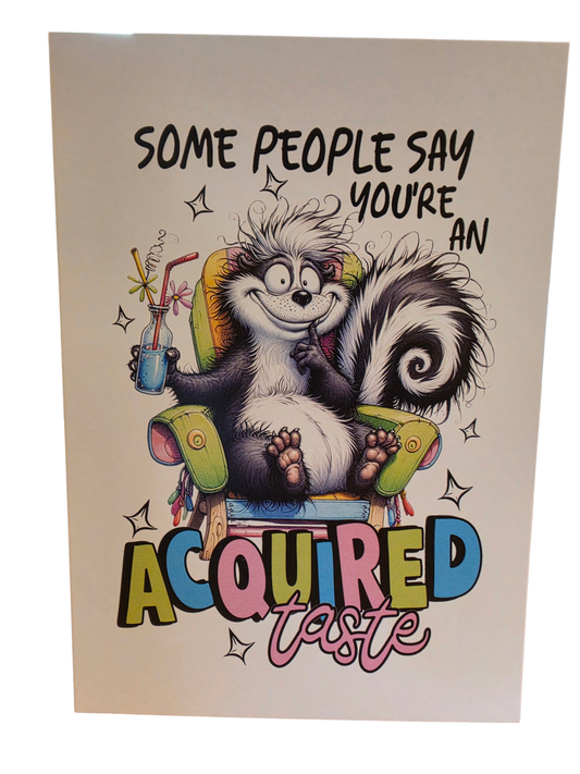 Birthday Card-You’re An Acquired