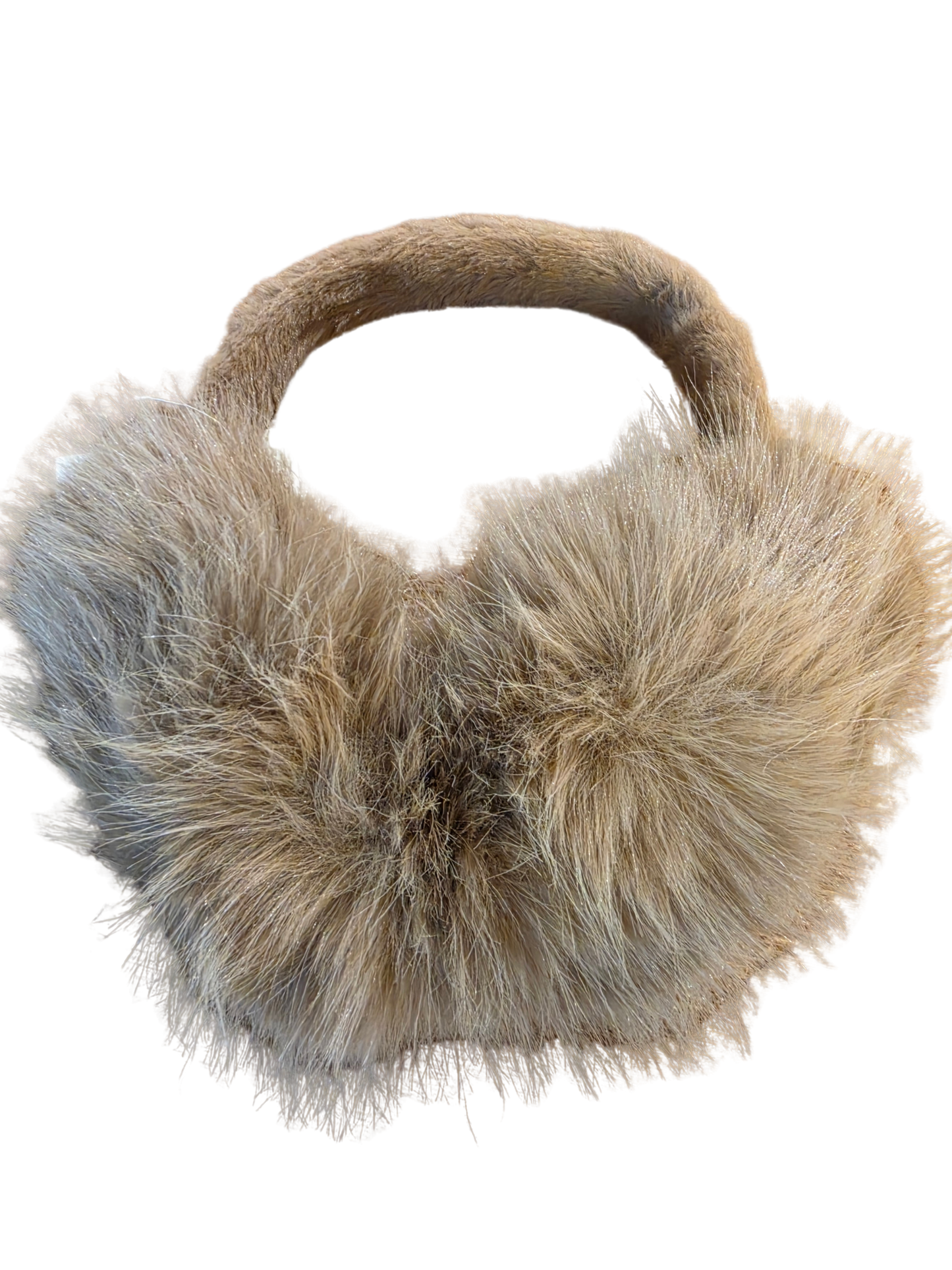 Tan Faux Fur Ear Muffs