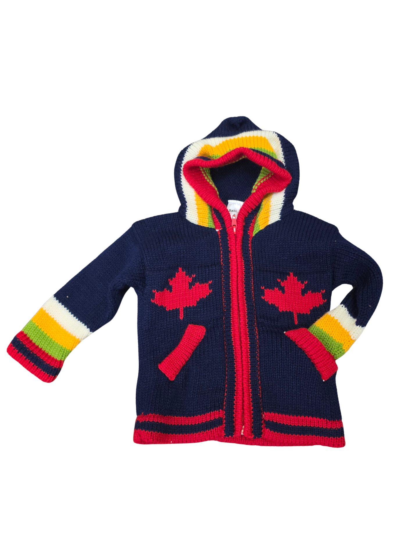 Maple Leaf Kids Sweater - Navy