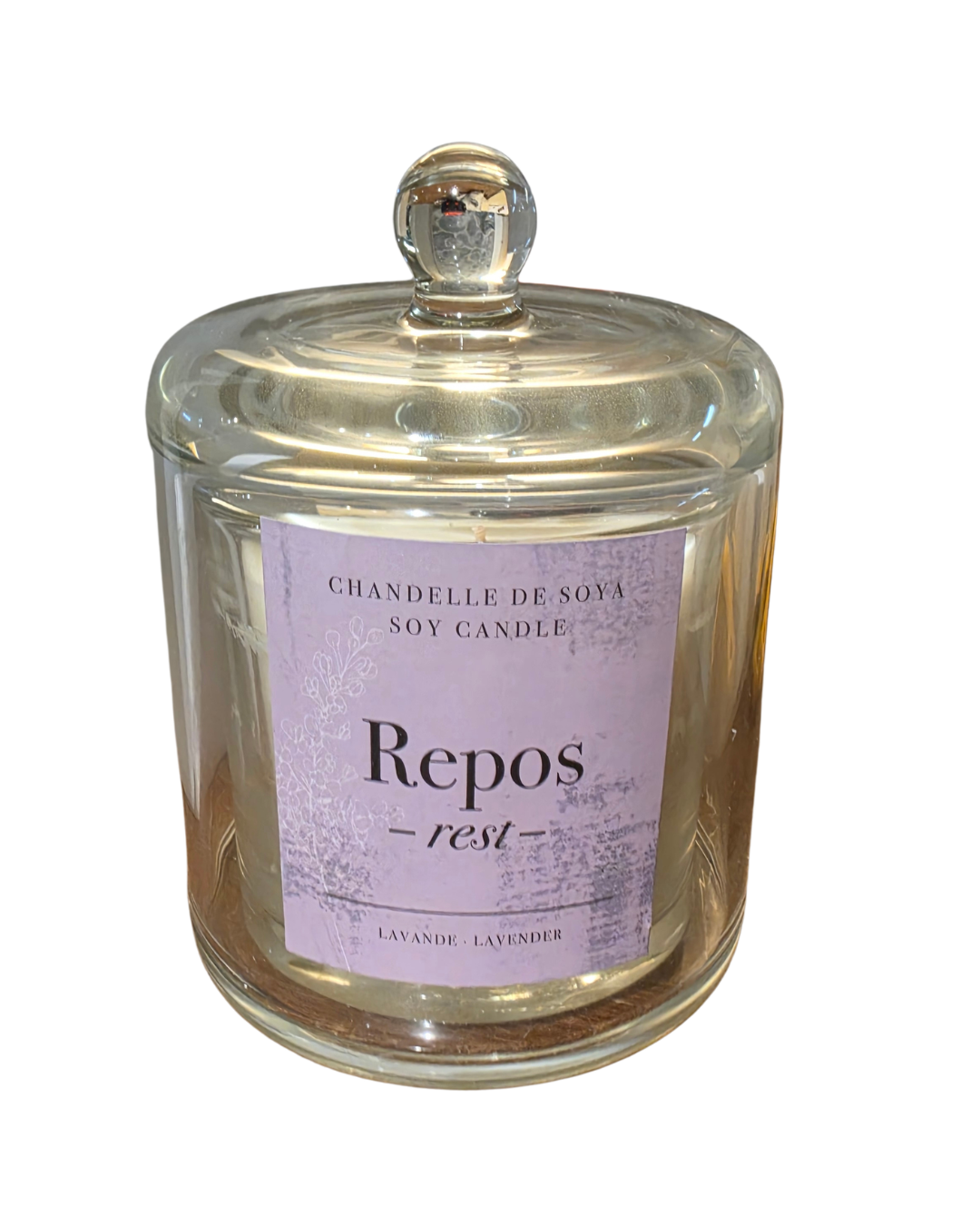 Cloche Soy Candle - Rest Lavendar