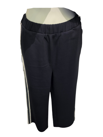 Navy and White Trim Jacket with Matching Pants (2pc Set)