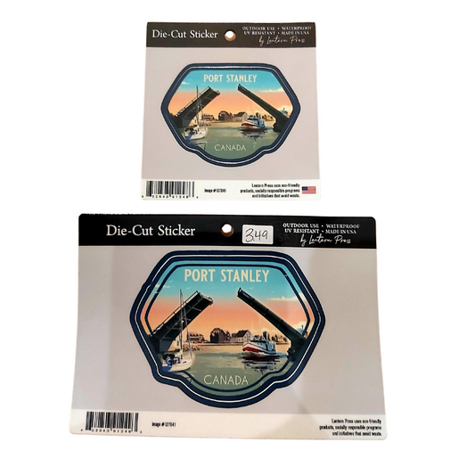 Port Stanley Sticker (2 sizes)