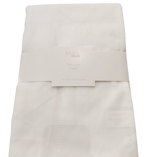 Nappe White Tablecloth - 2 sizes