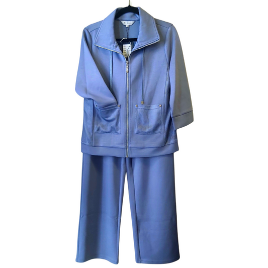 Mid Blue Jacket with Matching Pants (2pc Set)