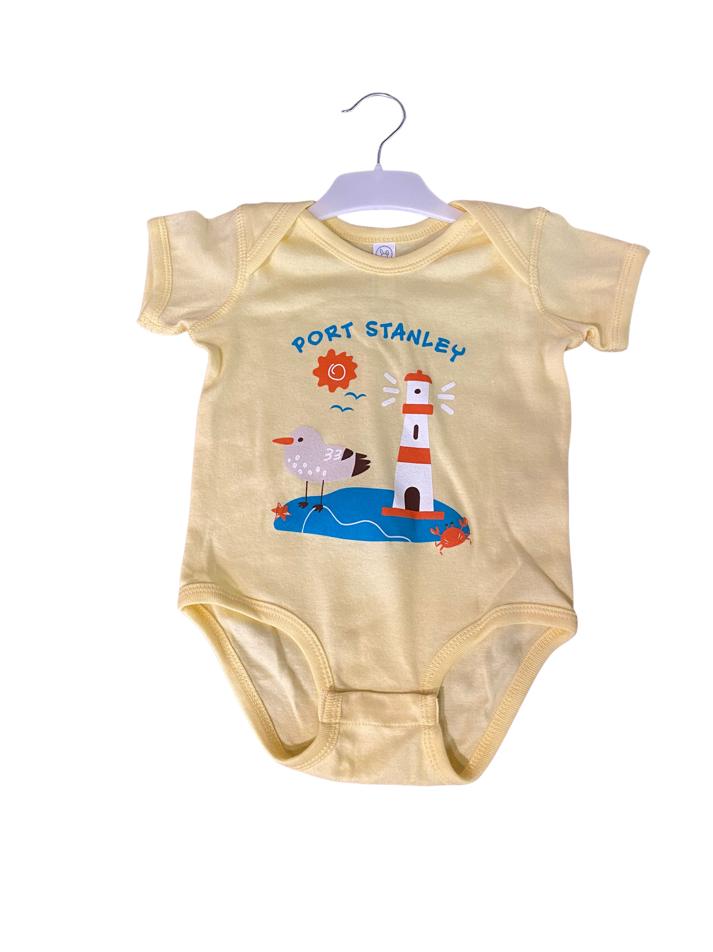 Port Stanley Infant Onesie- Yellow