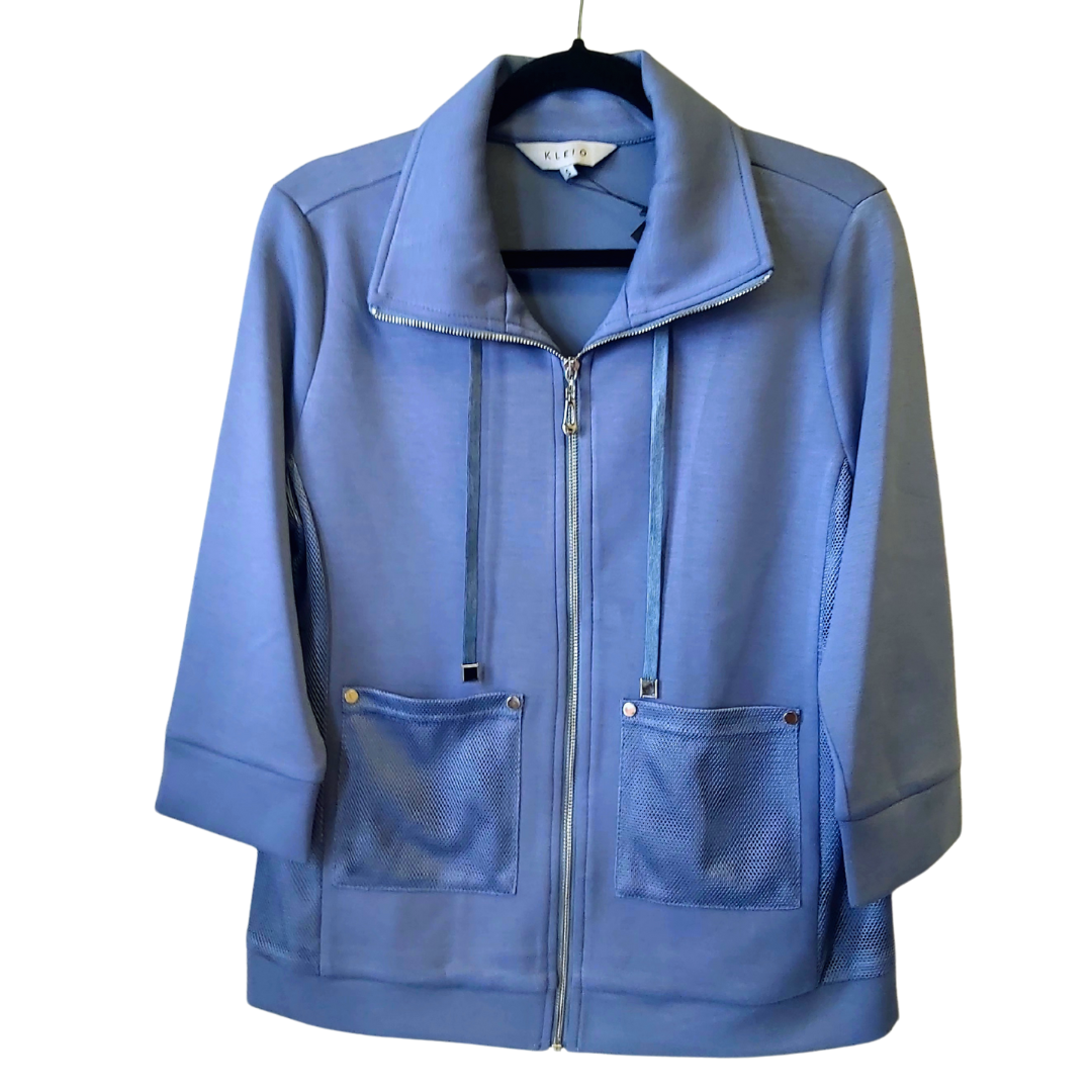 Mid Blue Jacket with Matching Pants (2pc Set)