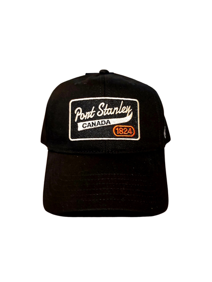 Port Stanley Cotton Waxed Hat- Black