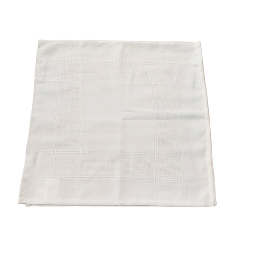 White Cloth Napkins (Set of 4)