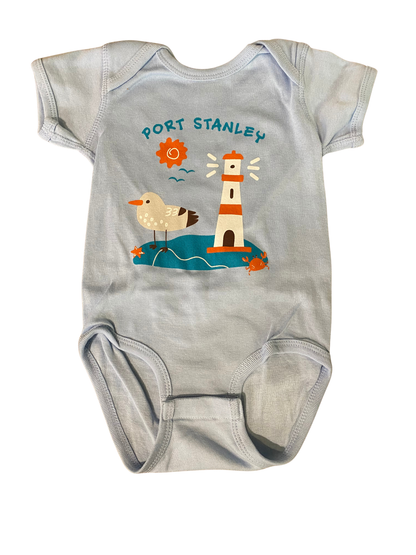 Port Stanley Infant Onesie- Blue