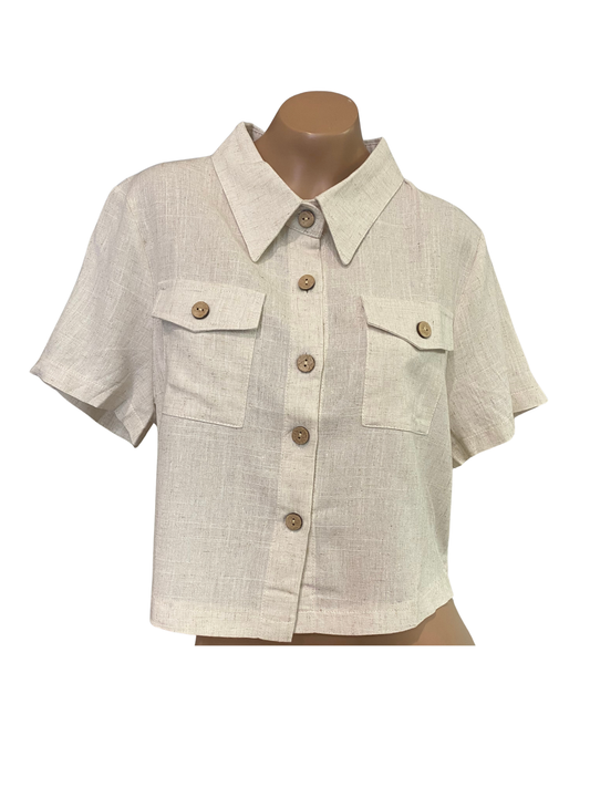 Beige Masnova Top