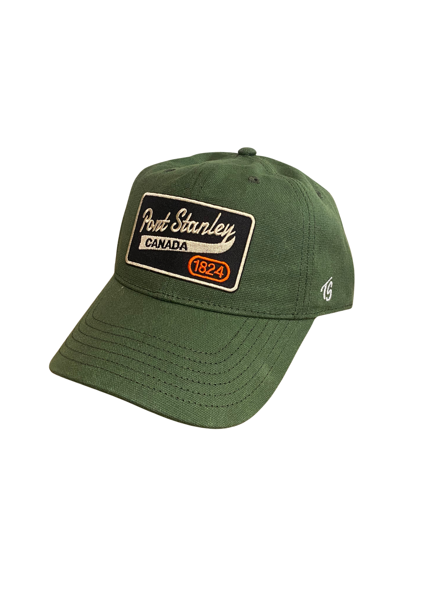 Port Stanley Cotton Waxed Hat- Olive