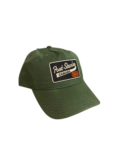 Port Stanley Cotton Waxed Hat- Olive