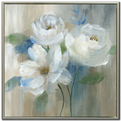 White Poppies B 24" x 24" **Store Pickup Only**