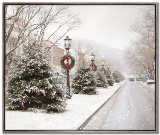 Evergreen Streetscape Print *Store Pick Up Only