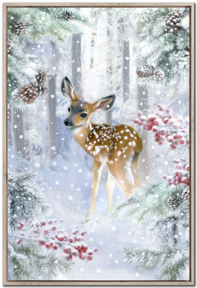 Winter Wonderland Fawn Print *Store Pick Up Only