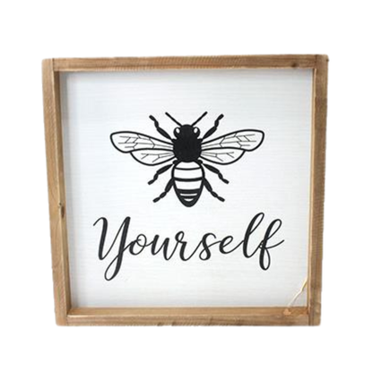 Bee Sign Assorted