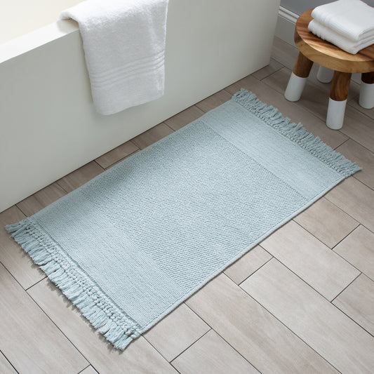 Carlaw Light Blue Bathmat