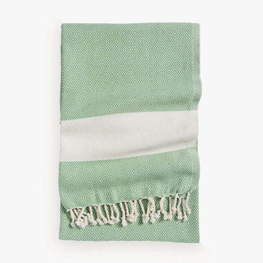Turkish Hand Towel - Diamond Thyme