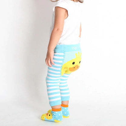 Zoocchini Duck Legging and Sock Set (2 Sizes)