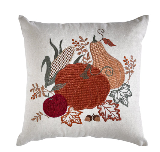 Fall Harvest Cushion 18" x 18" - Joshua & Company