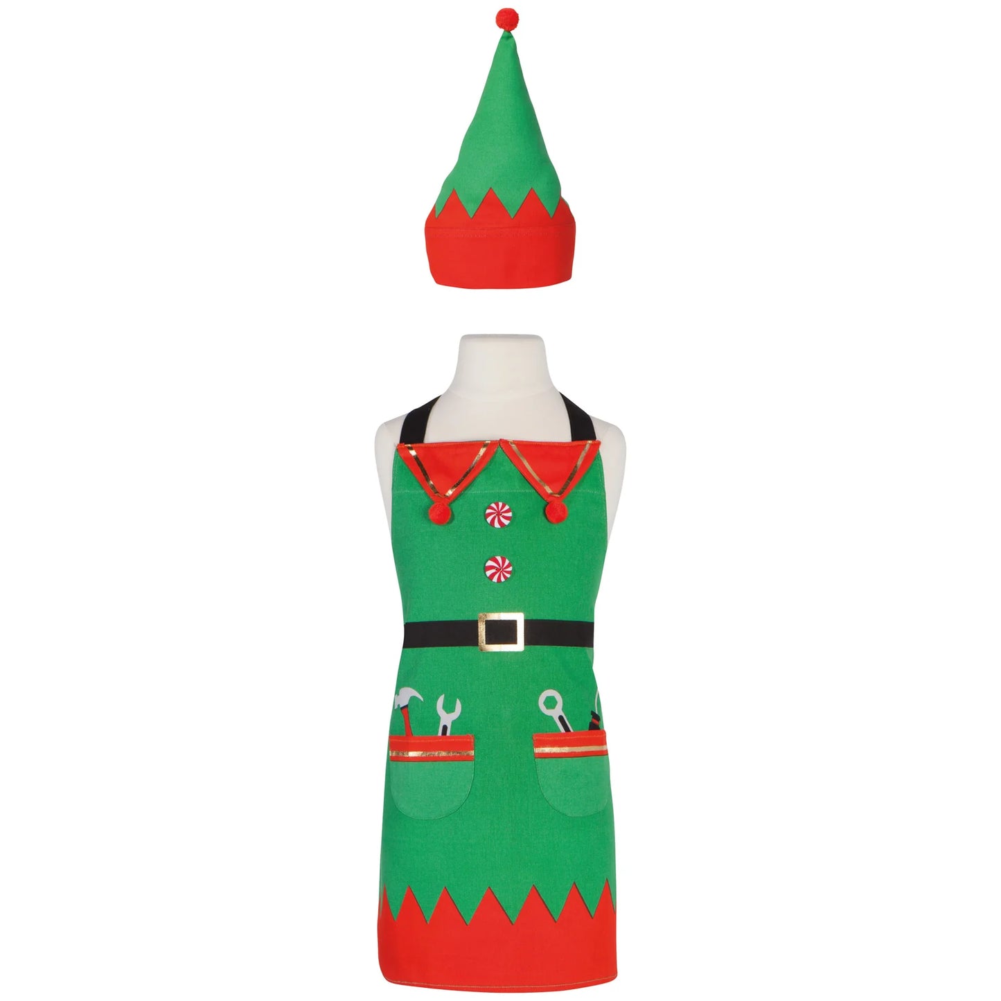 Daydream Elf Kids Apron and Hat