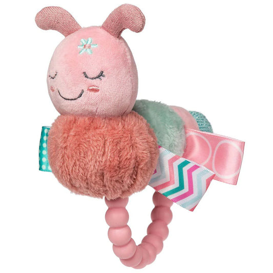 Taggies Teether Rattle 6" - Camilla Caterpillar