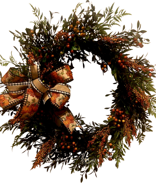 Rustic Autumn Wreath *Pick Up Only